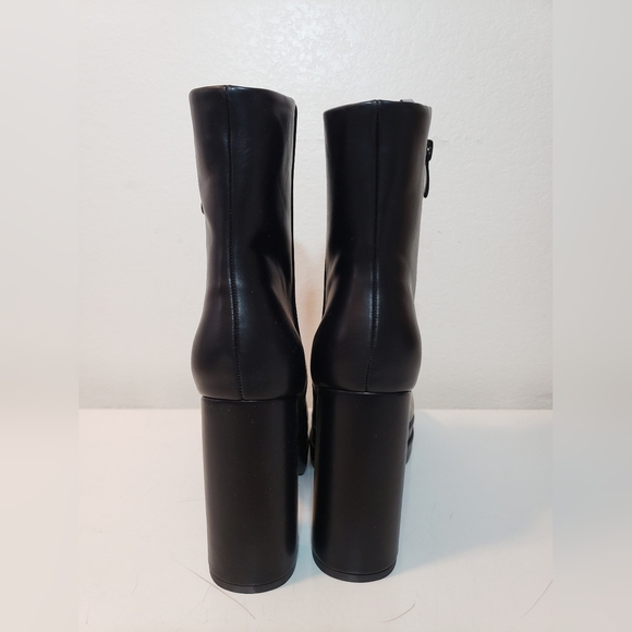 DREAM PAIRS Women's Platform Ankle Boots Chunky High Heels size 9 NEW NO… - Picture 13 of 16